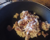 Foto del paso 2 de la receta: Ensalada de espinacas con tocino