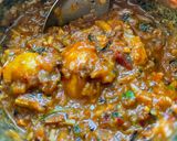 รูปขั้นตอนการทำที่ 4 ของ น้ำพริกมะกอกปลาย่างมะแขว่น🌶️🧄สูตรไม่ใส่ปลาร้า ถั่วเน่า🥹