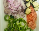 صورة لخطوة 1 من وصفة صينيه باذنجان وبطاطس 🍅🥔🧅🍆