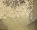 A picture of step 3 of Plain White Rice🍚.