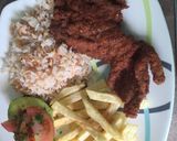 Foto del paso 5 de la receta: Almuerzo festivo {Arroz de Atún, Chuleta de cerdo y Crema de choclo}