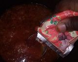 A picture of step 4 of Jollof rice and beans With fried plantain.