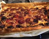 Une image de l'étape 6 de Tarte aux prunes et crème de citron.