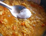 A picture of step 10 of Vegetable proso Millet one pot meal.