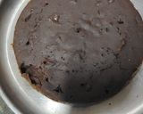 A picture of step 3 of Passion fruit brownie with passion fruit sauce.