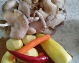 Zöldséges laska gomba leves recept fázis 1 fotója