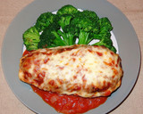 Foto del paso 4 de la receta: BERENJENA CON SALSA DE CARNE Y QUESO MOZARELA. JON STYLE