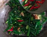 Foto langkah ke 6 dari resep Kangkung Kacang panjang Kuah Santan.