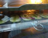 Foto langkah ke 5 dari resep Lidah Kucing Greentea Vanilla.