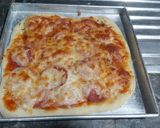 Foto langkah ke 9 dari resep Pizza Pepperoni Sourdough.