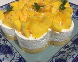 A picture of step 6 of Mango paneer cake ❤️.