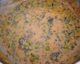 A picture of step 5 of Malai methi matar.