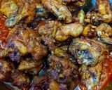 Gambar langkah 4 resipi Spicy Garlic Butter Chicken.