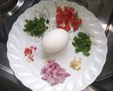 চাইনিজ ওমলেট(chinese omelette recipe in Bengali) রেসিপি ধাপ - 1 ছবি