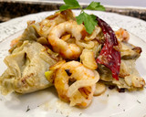 Foto del paso 9 de la receta: Alcachofas frescas gratinadas con bacon y queso