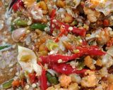 รูปขั้นตอนการทำที่ 2 ของ น้ำพริกไข่ปู รสซีฟู้ดแซ่ปซี้ด