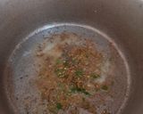 A picture of step 5 of Gujarati Boondi Kadhi.