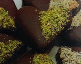 صورة لخطوة 1 من وصفة قلوب بالشوكولاتة coeurs au chocolat