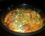 A picture of step 4 of Malai kofta.