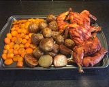 A picture of step 5 of Whole Roasted Chicken With Potato and Carrots:.