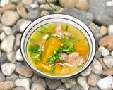 Hình bước làm 3 của món Canh Bí Đỏ Nấu Xương Heo