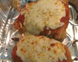 A picture of step 3 of Chicken Parmesan w/ Spaghetti.