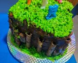 A picture of step 22 of Grass-Themed Chocolate Birthday Cake 🎂 (Long Recipe).