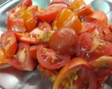 A picture of step 1 of Freanch Beans and Aloo Mater Ki Sabzi.