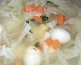 Foto langkah ke 6 dari resep Sup Sayur Telur Puyuh.