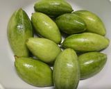 A picture of step 1 of Moong Dal with Pointed Gourd /Mugeswari Potol.