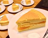 Hình bước làm 5 của món 💚 Bánh Bông Lan Đài Loan Nhân Cheddar