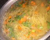A picture of step 1 of Spaghetti jollof.