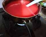 Foto langkah ke 1 dari resep Strawberry Red Velvet Cheese Pudding.
