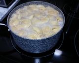 A picture of step 7 of Creamy Chicken Tortelloni Soup.