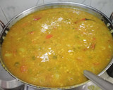 A picture of step 5 of Idli Sambhar.