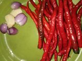 Kacang panjang teri balado