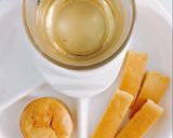 Hình bước làm 4 của món Bánh bông lan khoai lang cho bé