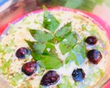 A picture of step 10 of Smooked Eggplant Raita.
