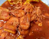 Foto langkah ke 6 dari resep Udang Saus Padang.