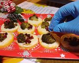 Foto del passaggio 5 della ricetta Dischi di polenta con provola e broccoli 🎄