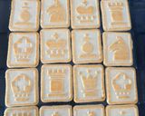 A picture of step 3 of No-Bake Chessmen Banana Pudding.