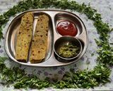 A picture of step 7 of Fresh methi leaves paratha.