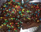 Foto langkah ke 6 dari resep Brownis cokolatos tanpa telur.