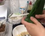 Foto langkah ke 5 dari resep Bacang / Bak Chang Isi Ayam Jamur Shiitake (plus step by step cara membungkusnya).