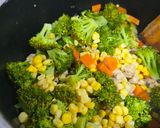 صورة لخطوة 2 من وصفة 🥦🥕صينية الدجاج بالبروكلي🥦🥕