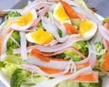 Hình bước làm 3 của món Salad súp lơ xanh