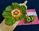 عکس مرحله 1 از دستور خوراک گوشت چرخکرده و سبزیجات