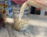 A picture of step 2 of Overnight Oats.