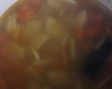 A picture of step 3 of Carrot and Daikon Miso Soup - vegan.