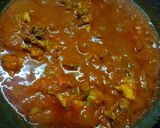 A picture of step 5 of Chicken do pyaza.
